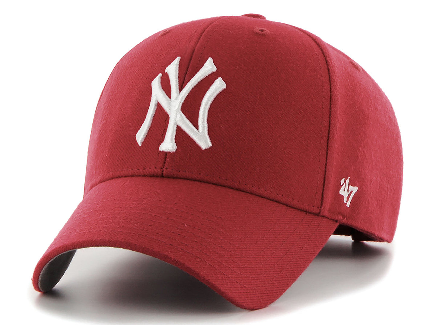 47 BRAND MLB NEW YORK YANKEES MVP CAP CARDINAL