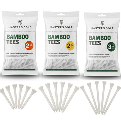 Masters Golf Bamboo Tees Bumper Packs