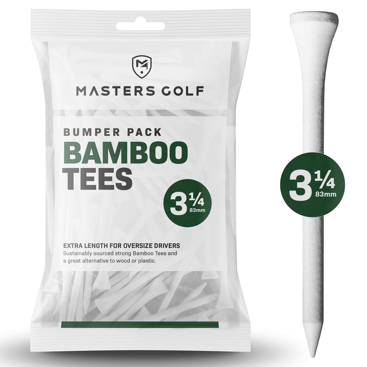 Masters Golf Bamboo Tees Bumper Packs